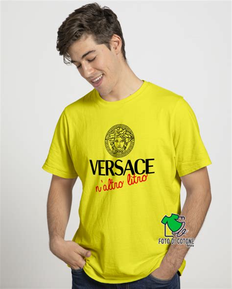 maglietta versace n'altro litro amazon